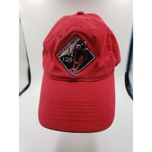 Vintage 129th Kentucky Derby Horse Racing Logo Churchill Downs Strapback Hat Cap